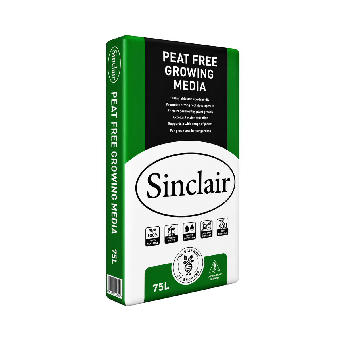 Sinclair Peat Free Alpine, Herbaceous & Cyclamen Compost 75L | Specialist Growing Medium