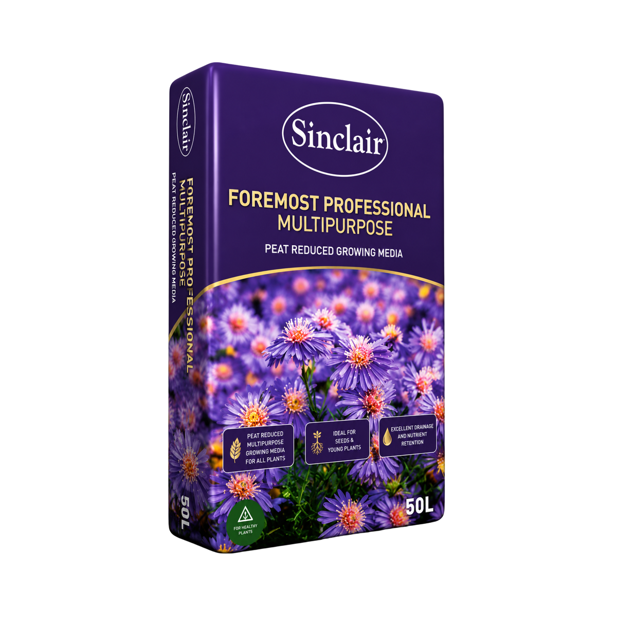 Foremost Professional Multi-Purpose Compost Peat Reduced 50L | All-Purpose Growing Medium