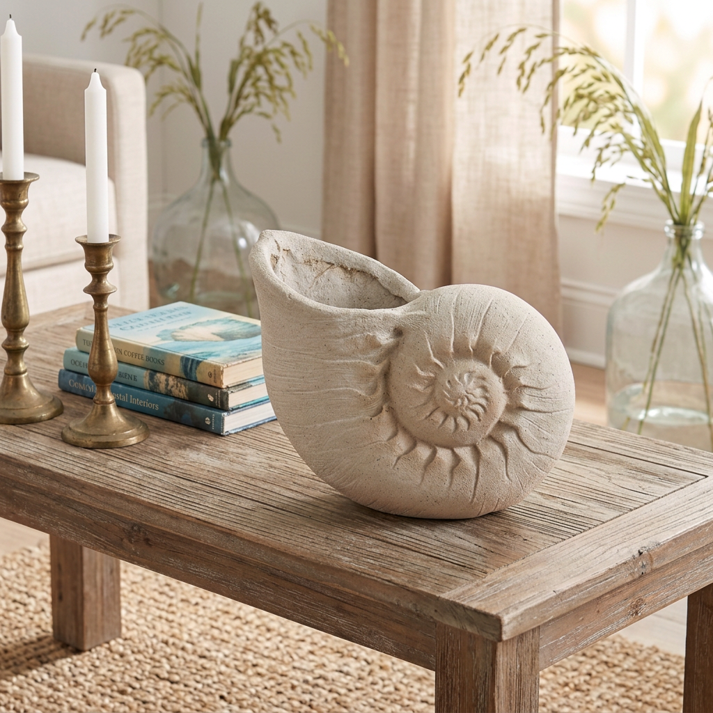 Decorative Planter/Ornament Conch Shell