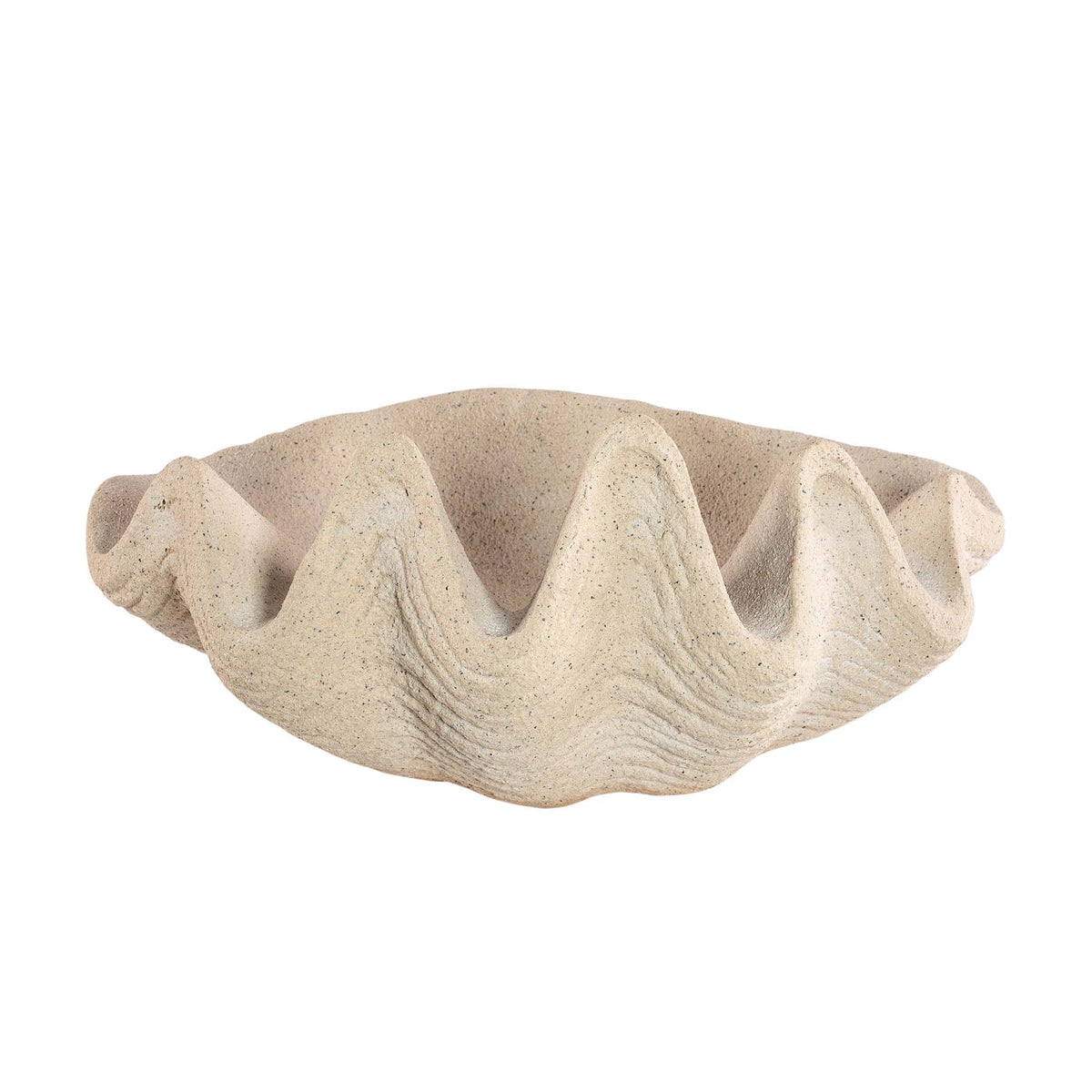 Decorative Planter/Ornament Fluted Shell