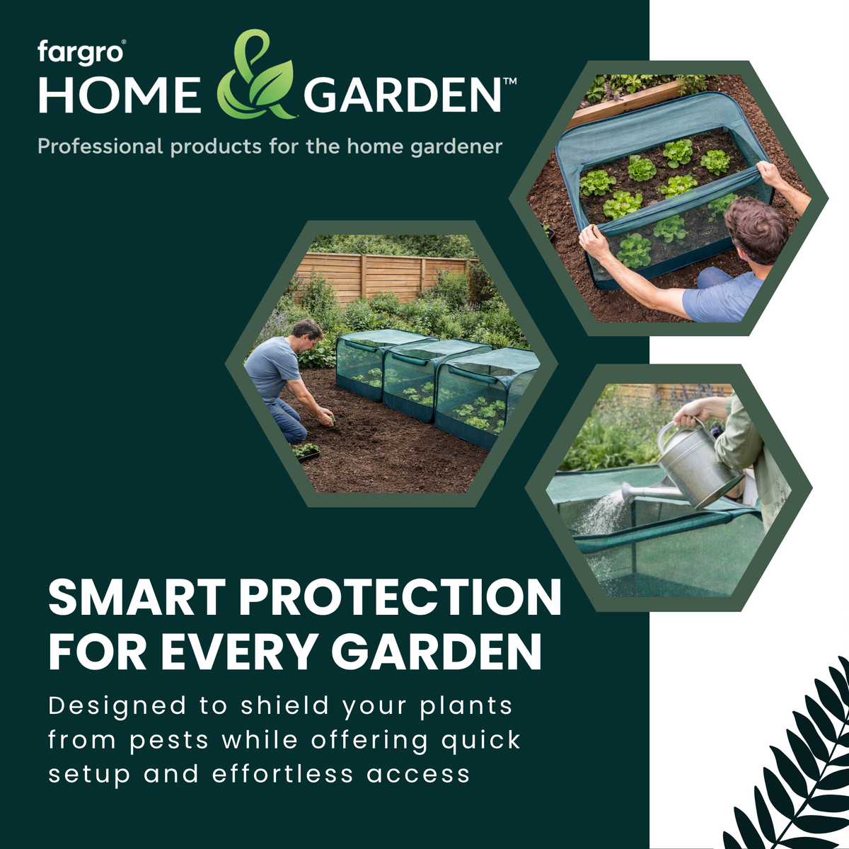 Pop-Up Net Cage, Low Plant Protection Cover, 100 x 100 x 75 cm