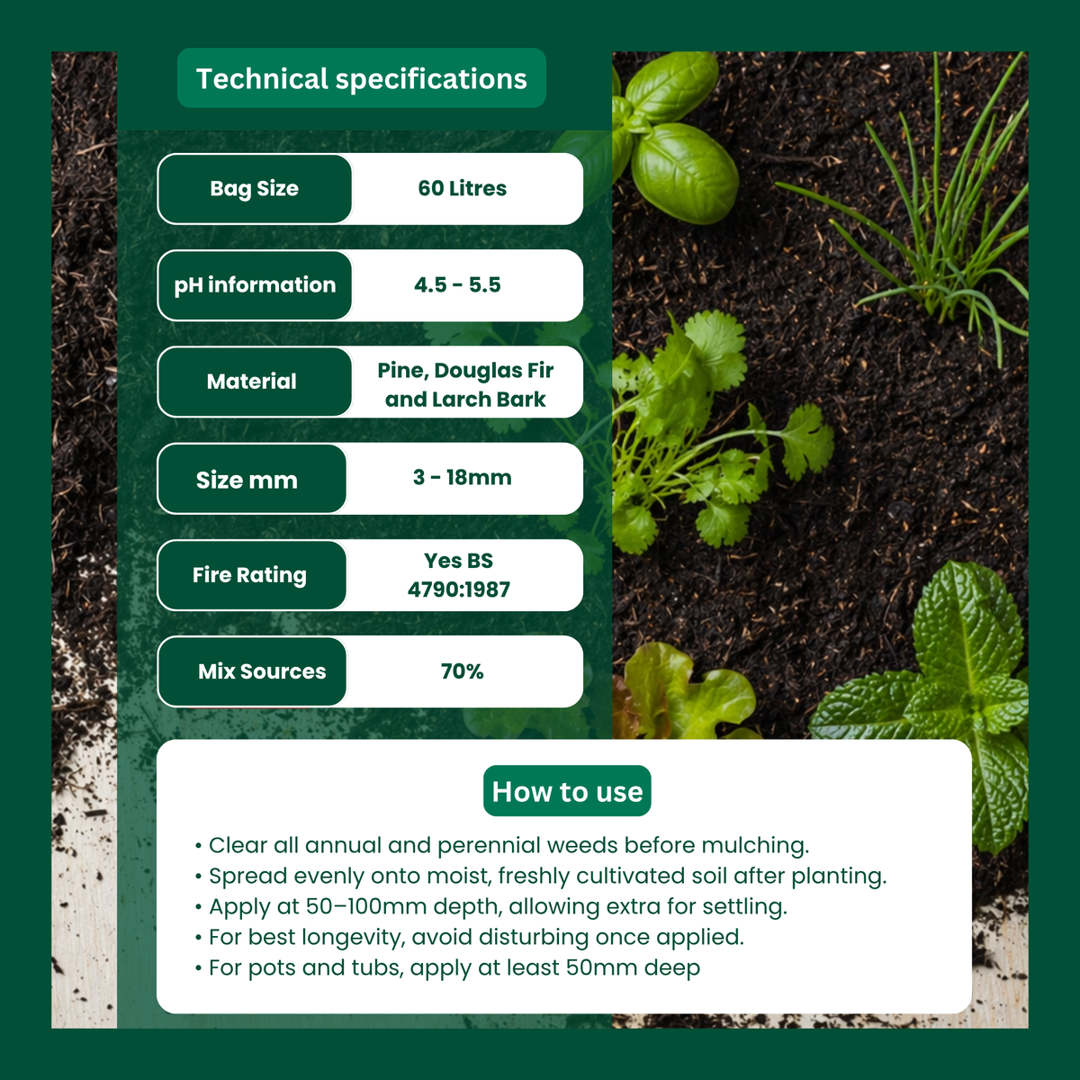 Melcourt SylvaGrow® Seed Compost, Peat-Free Growing Media for Seed Sowing and Propagation, 40L