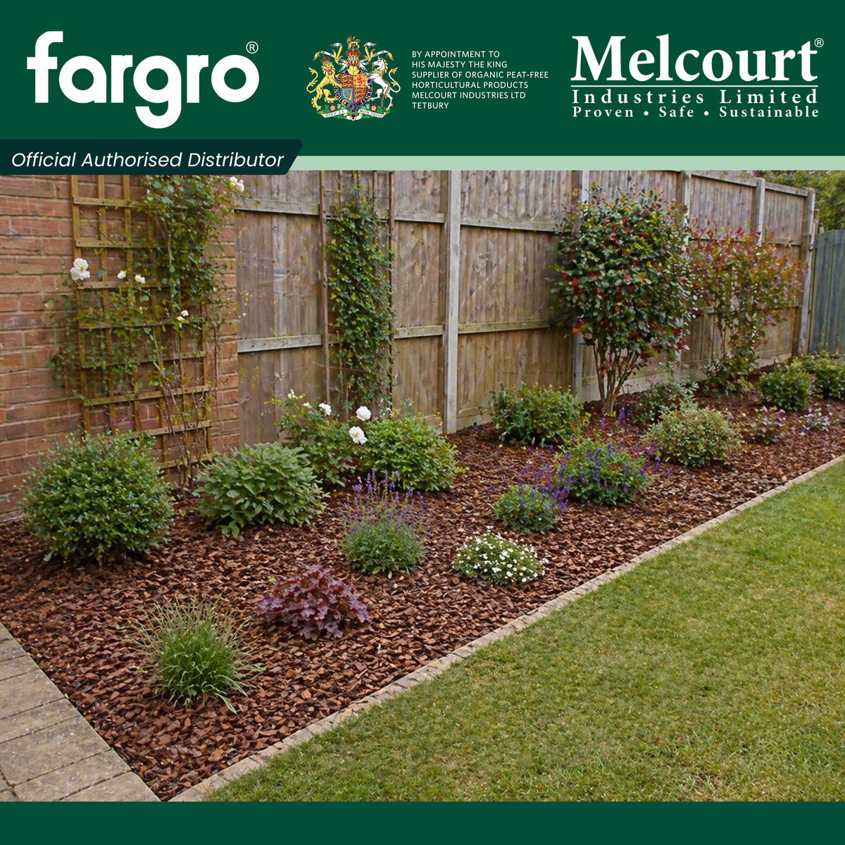Melcourt Orchid Bark™ Professional Series, Coarse Pine Bark Growing Media 15–35mm, 60L
