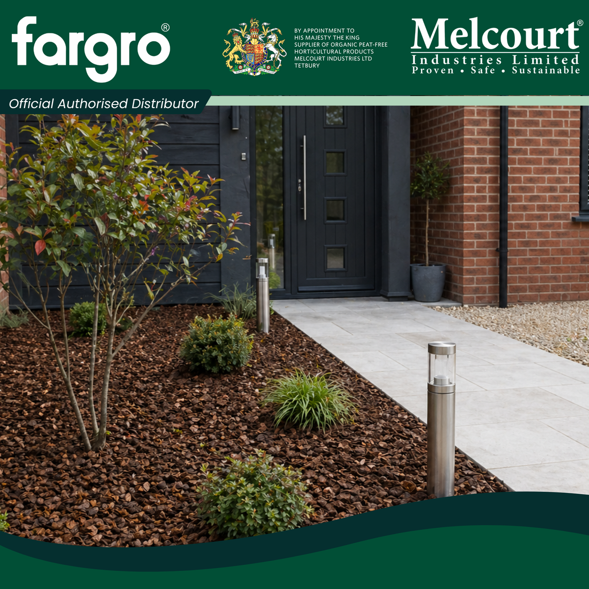 Melcourt Orchid Bark™ Professional Series, Coarse Pine Bark Growing Media 15–35mm, 60L