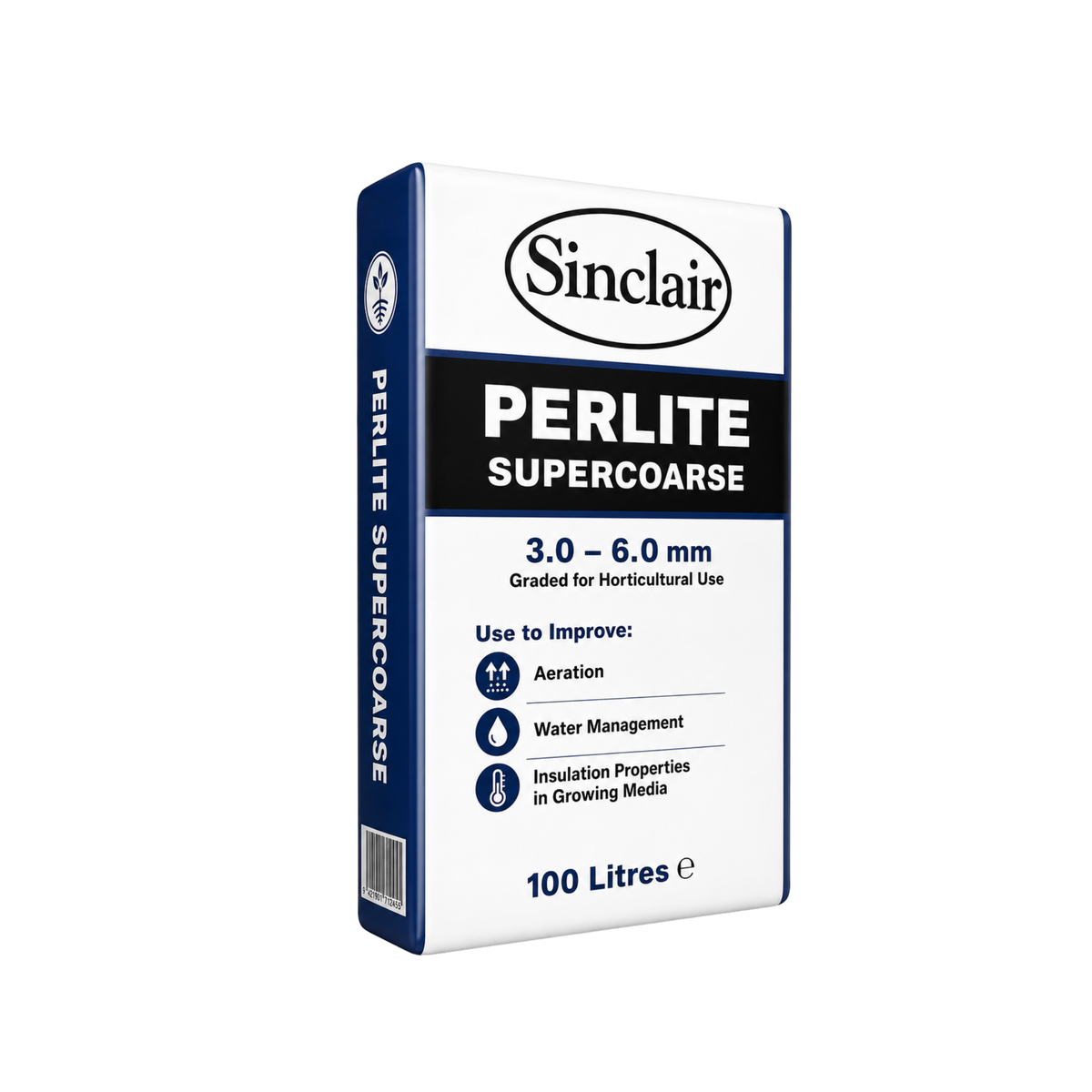 Sinclair Super Coarse Perlite 100L | Horticultural Perlite for Orchids & Tropical Plants