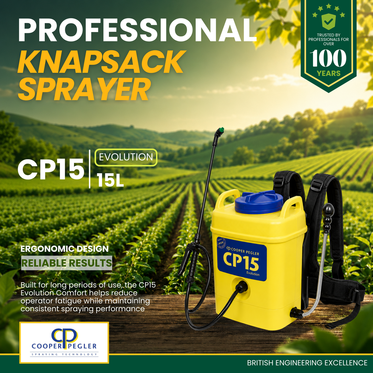 Cooper Pegler Knapsack Sprayer Evolution CP15