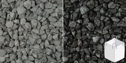 Ebony Black Chippings 20mm Bulk Bag