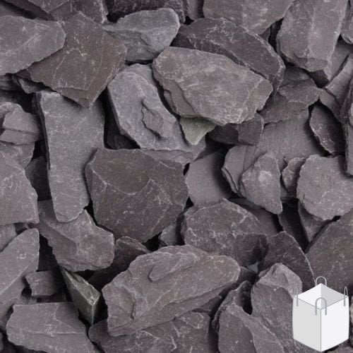 Blue Slate Chippings 40mm Bulk Bag