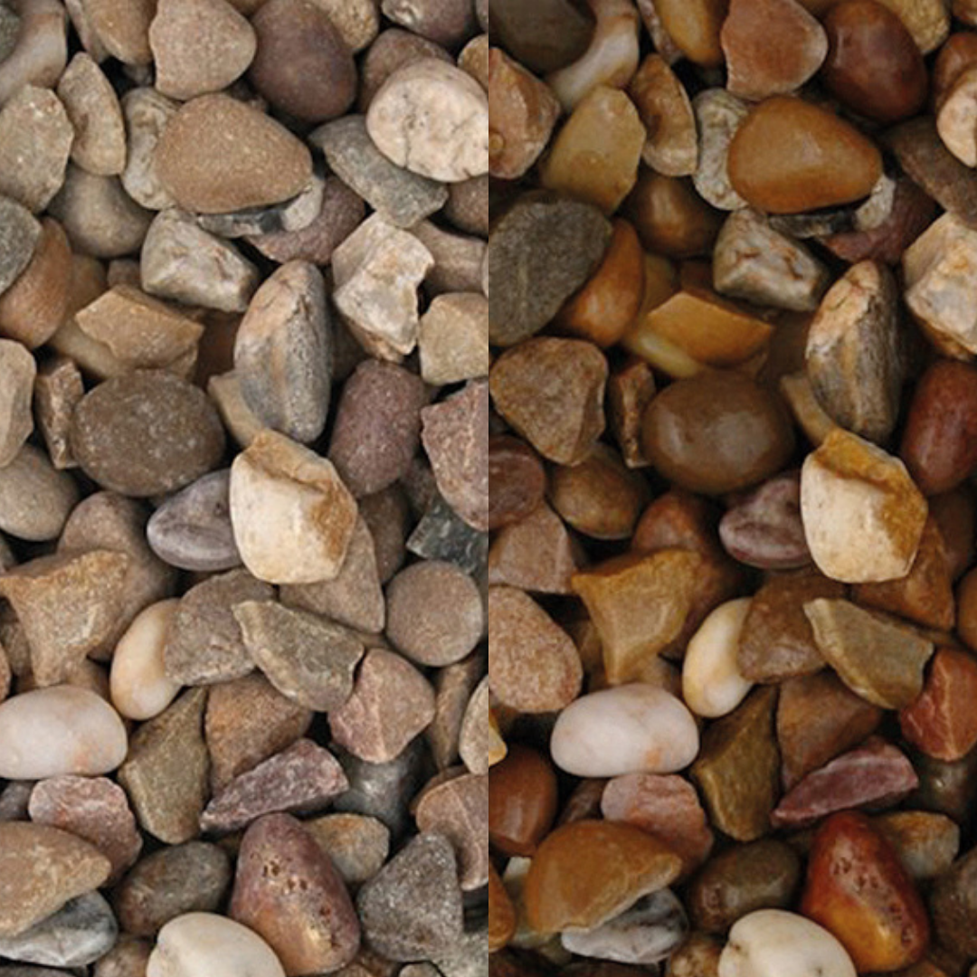 Brown Decorative Pea Gravel 20mm 20kg