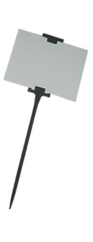Black 8 Inch Display Card Holder Plant Labels x 10