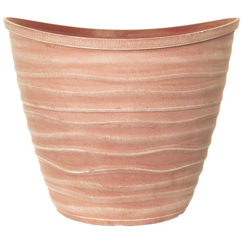 Dune Planter with Rim 48cm Powdered Brick