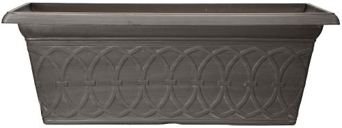 Durham Window Box Planter 24" - Coffee Wash Effect