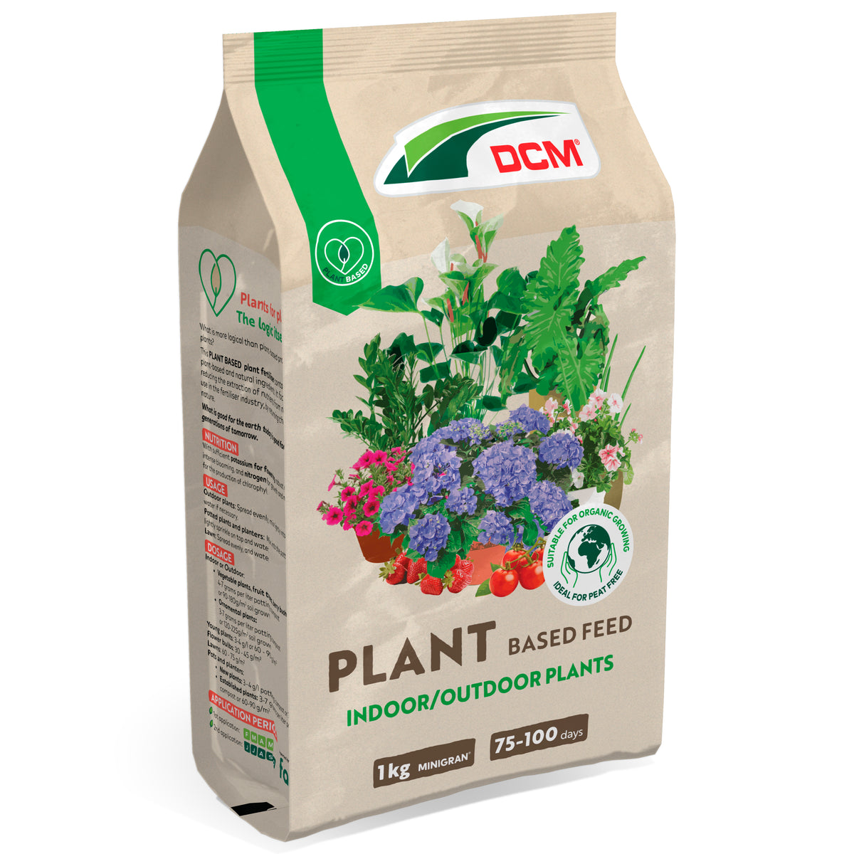 DCM Fertiliser 1kg Bag, Slow Release Feed Formula for Plants, Flowers, Vegetables, Containers, Lawns