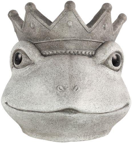 Decorative Frog Prince&rsquo;s Crown Planter L32 W32 H32cm, 2.7kg
