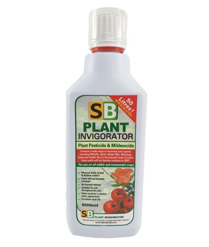 SB Plant Invigorator Retail Concentrate 500ml, Garden Pest Solution & Mildew Prevention