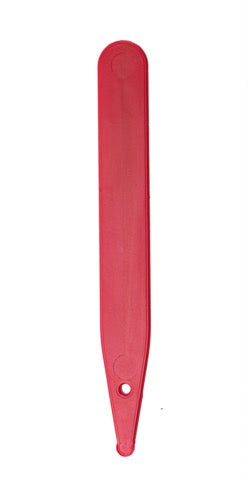 Red 4 Inch Plastic Plant Labels x 100