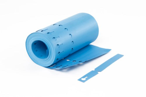 Blue Self-Tie Lock Loop Plant Label Roll,  L16cm, 5 Inches
