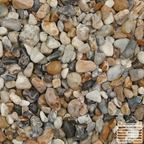 Seashore Decorative Gravel 10-20mm - Pallet (50) 20kg bags