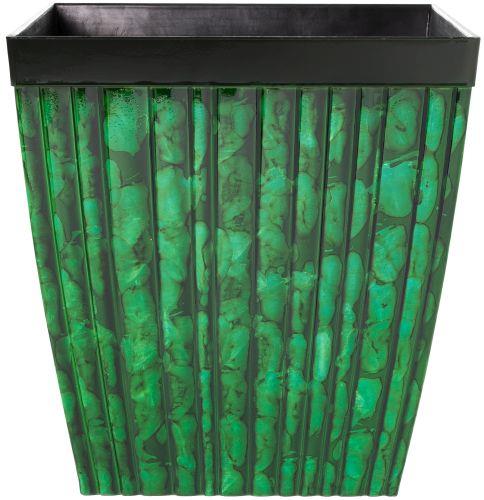 Square Planter 30cm - Jungle Green