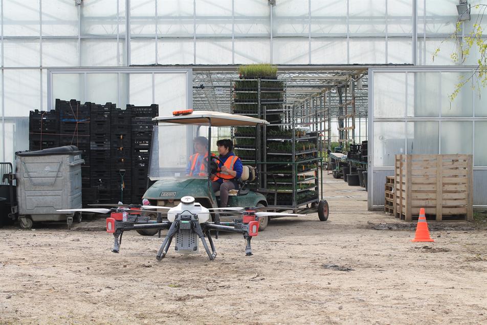 Taking horticulture to new heights: Harnessing the power of drones