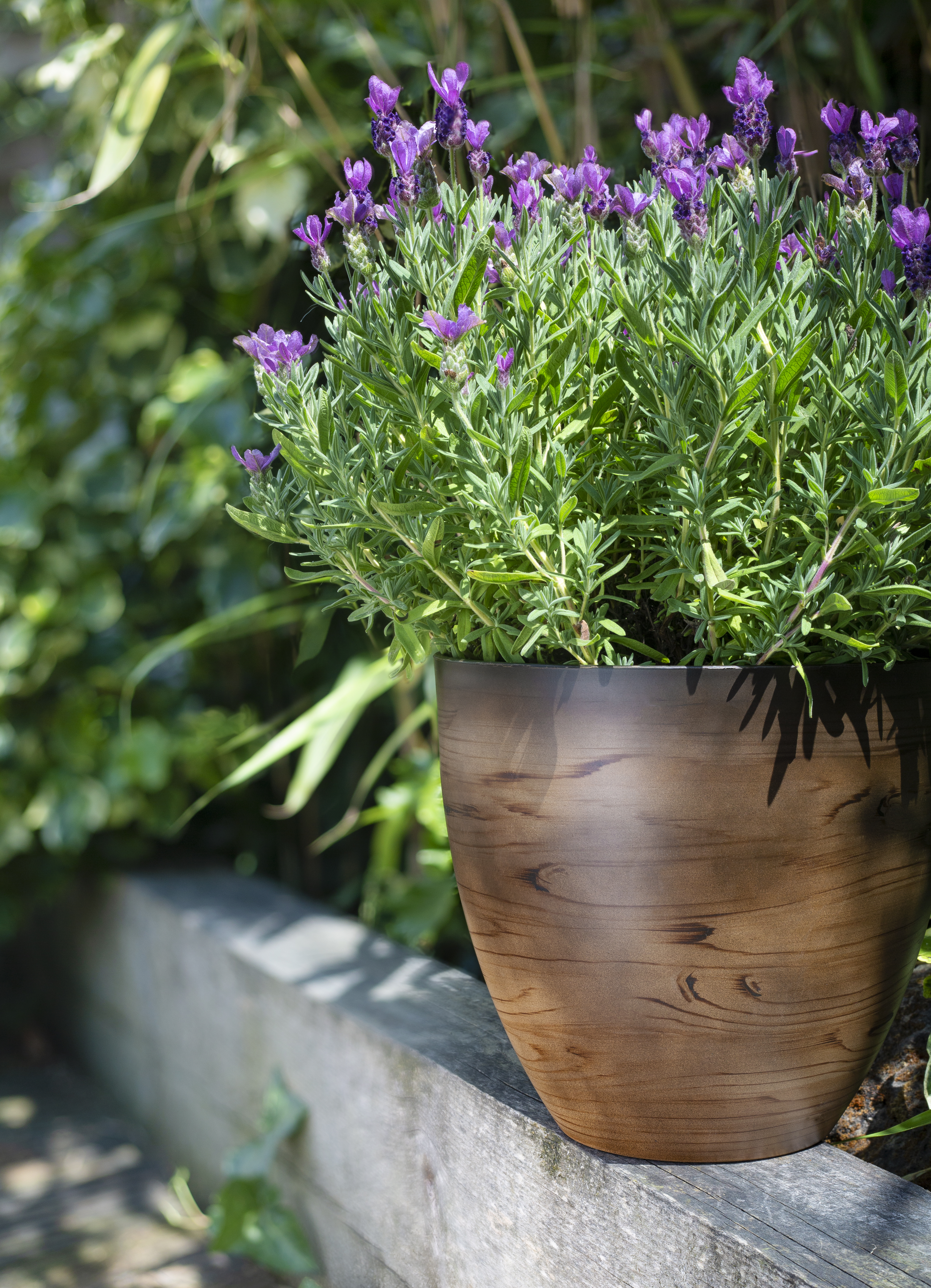 Plastic Wood Planter