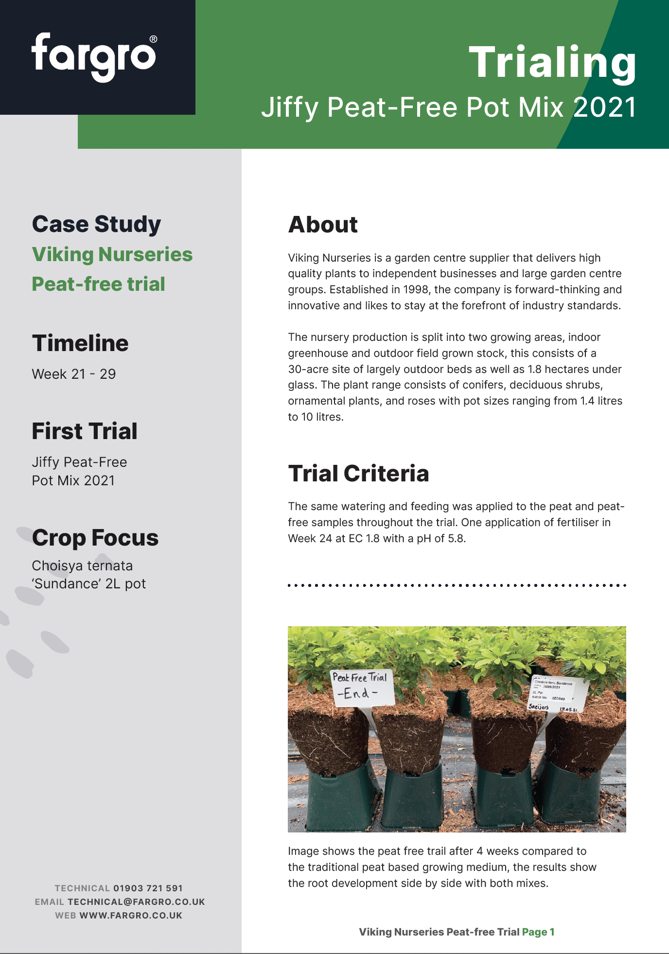 Viking Nurseries Peat-Free Case Study