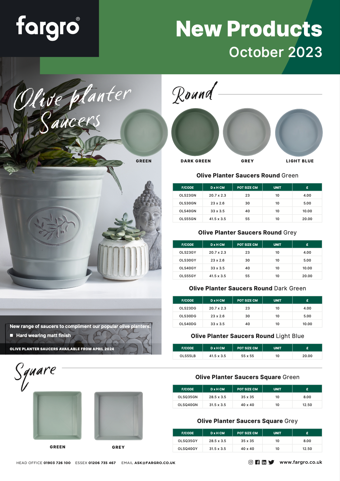 New Products for October 2023