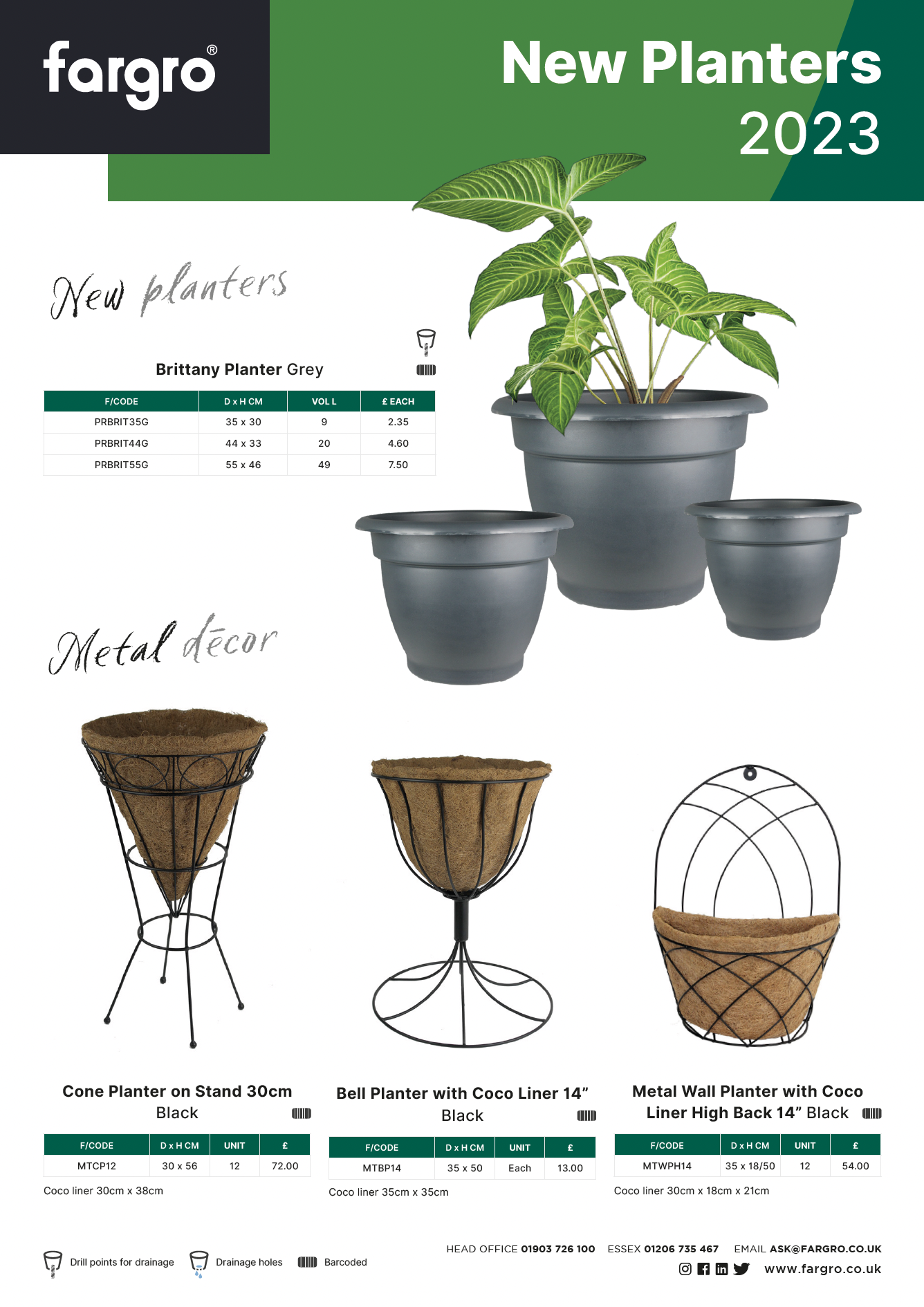 New Planters for 2023 (June)