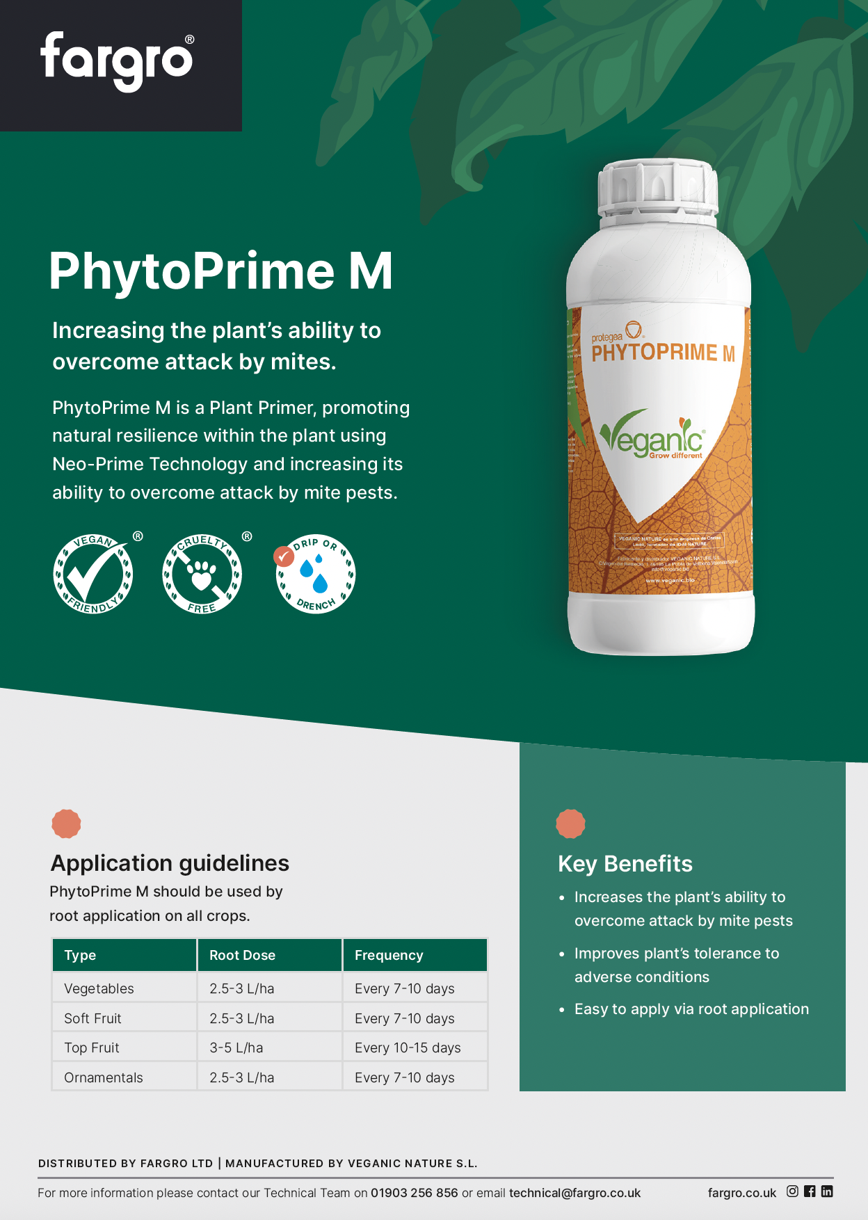 Plant Primer: PhytoPrime M