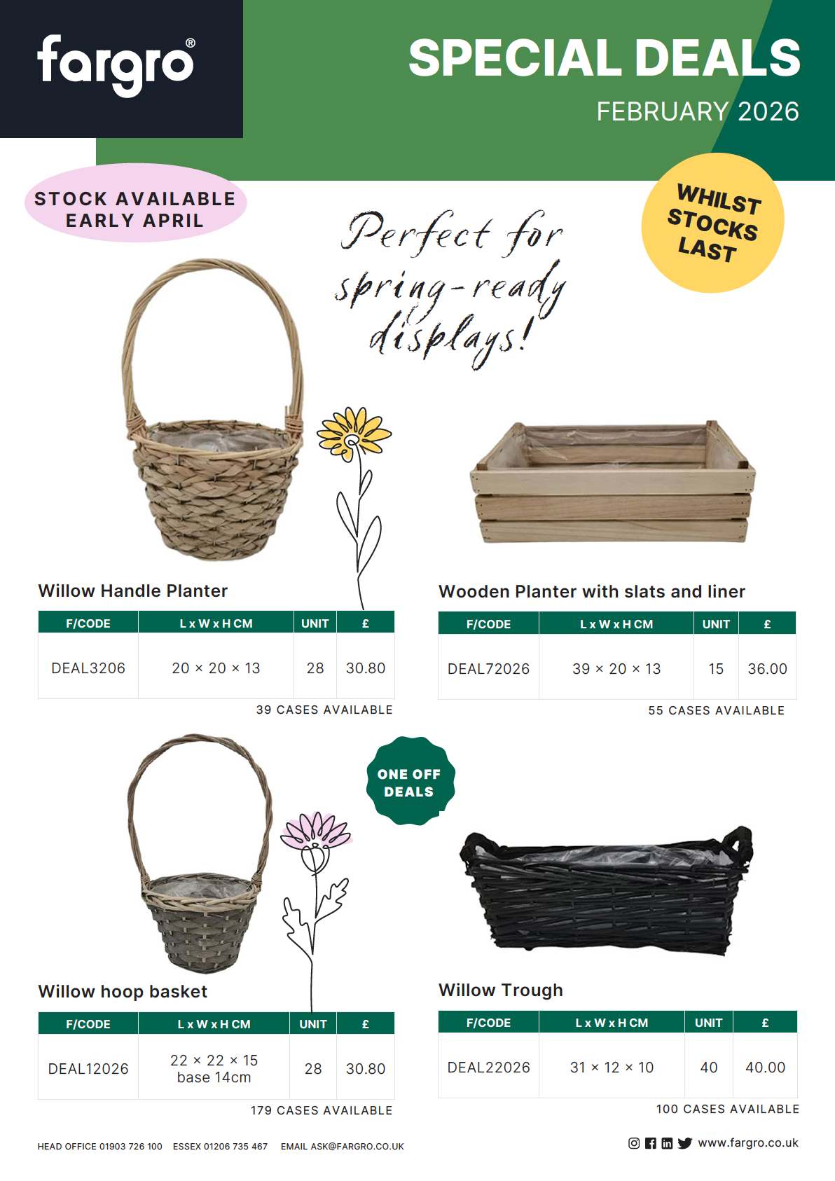 Special Deals - February 2026