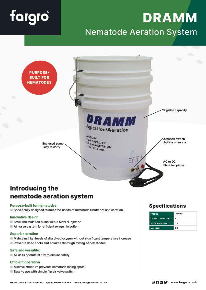 DRAMM Agitation Aeration System