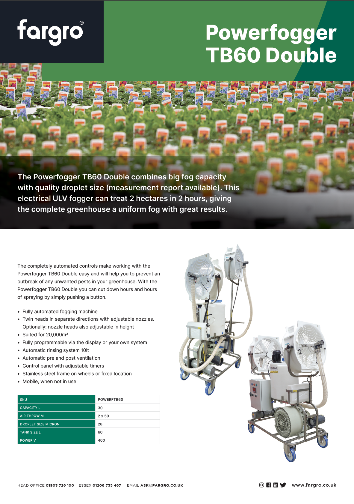 Powerfogger TB60 Double